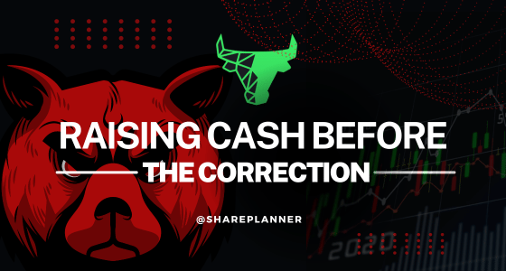 Should I go cash during a stock market correction?