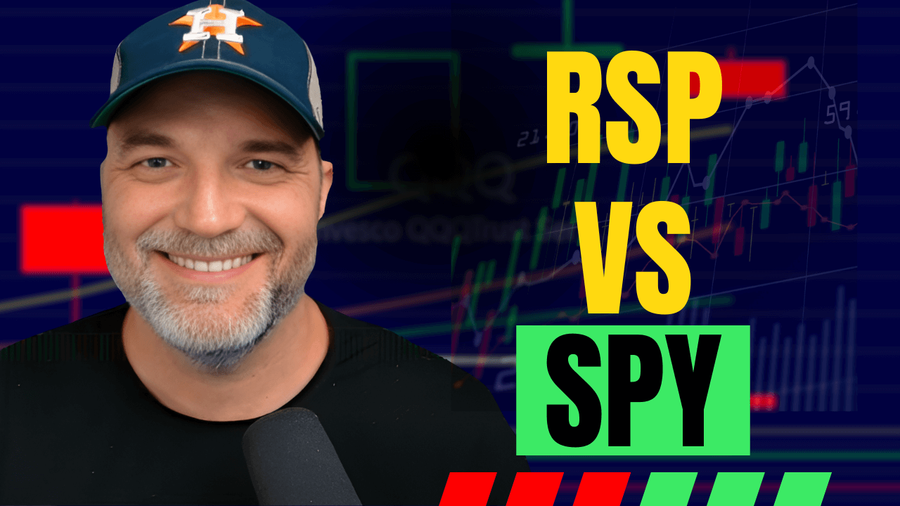 RSP vs SPY and understanding the difference between the two.